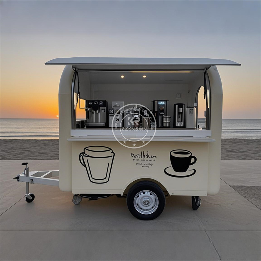 Food Truck With Snacks - High Quality European Standard Street Mobile