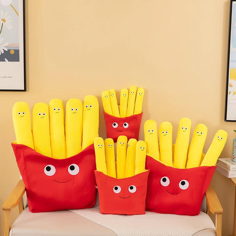 French Fries Hamburger Plush T - Foody Snacks 评论和价格