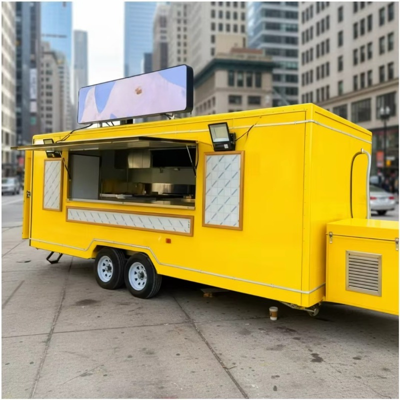 Mobile Kitchen Vending Food Tr - Food Truck With Snacks 评论和价格