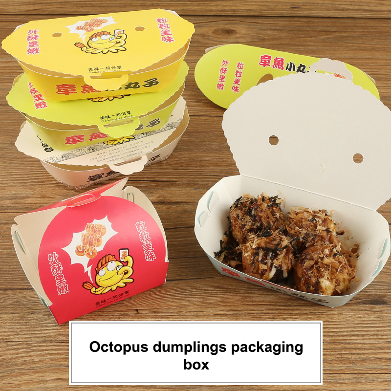 100Pcs Disposable Cartoon Octo - Food Snacks Party 评论和价格