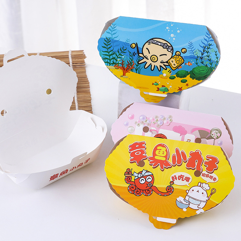 100Pcs Disposable Cartoon Octo - Food Snacks Party 评论和价格