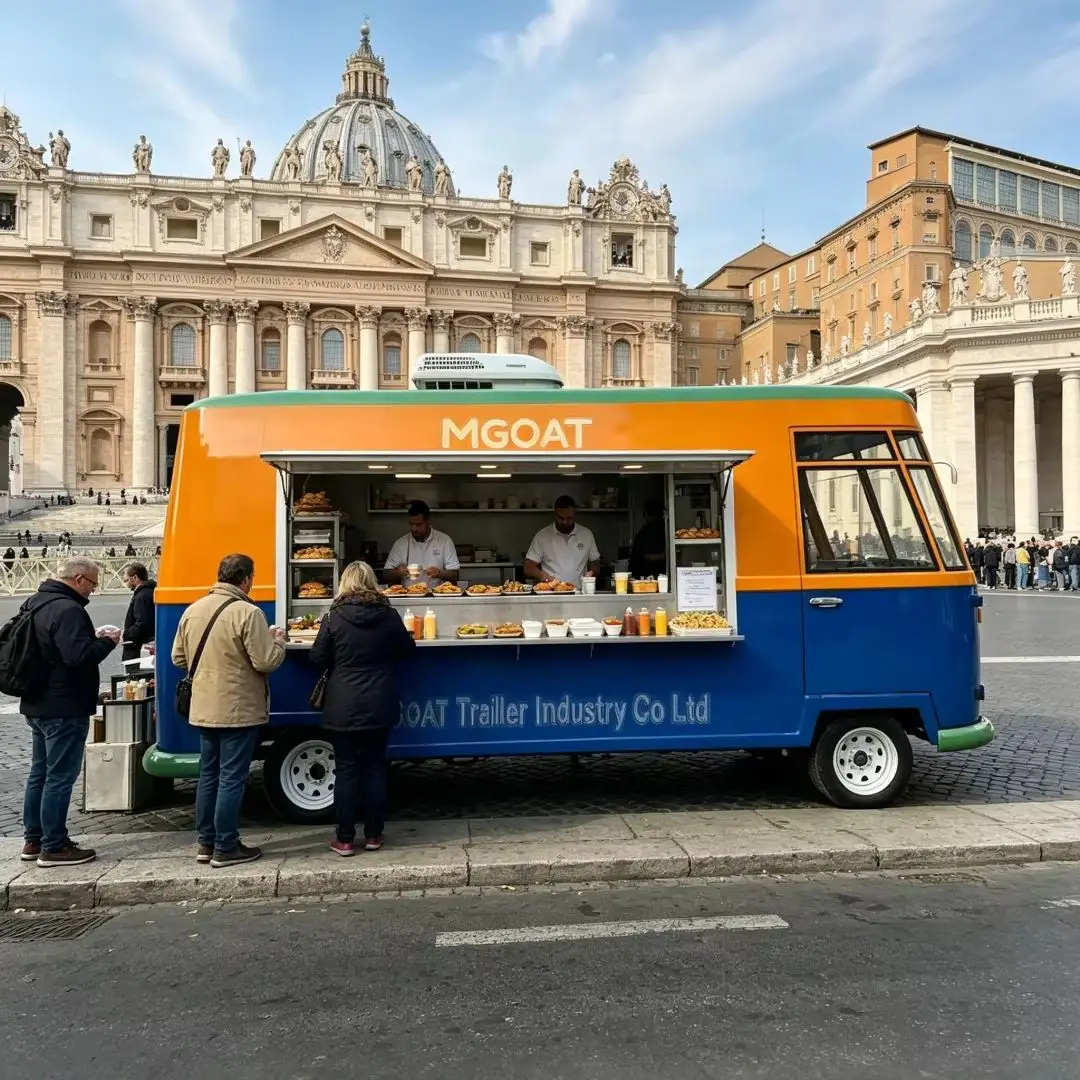 Commercial Mobile Food Van wit - Food Truck With Snacks 评论和价格