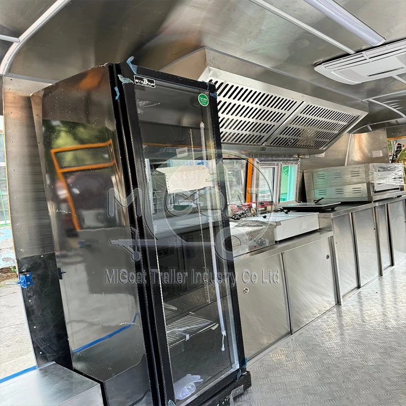 Commercial Mobile Food Van wit - Food Truck With Snacks 评论和价格