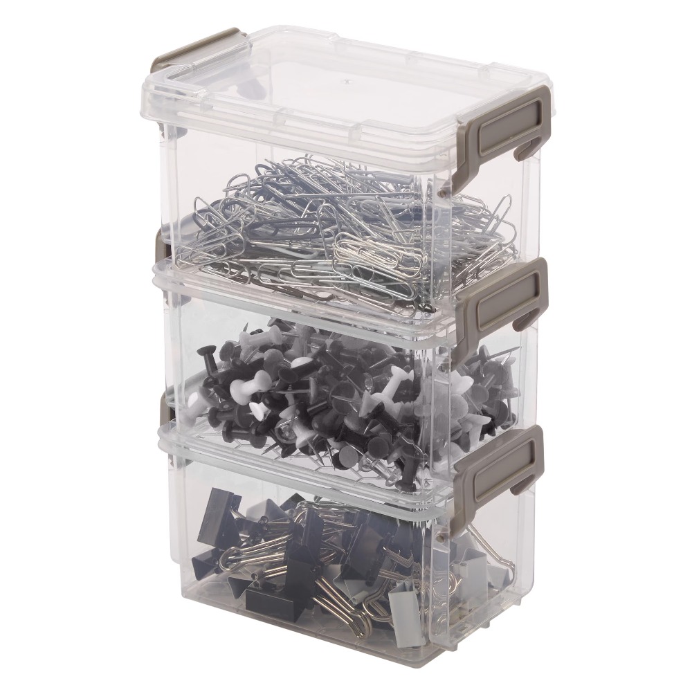 4-Pack 12oz Stackable Storage  - Food Snacks Label 评论和价格