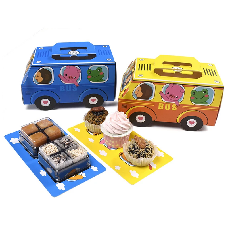 6PCS Gift Box Packaging Handle - Food Day Snacks 评论和价格