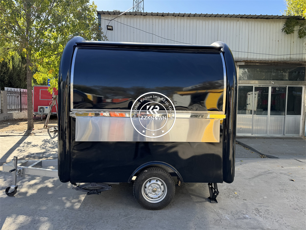 Street Mobile Coffee Shop Fast - Food Truck With Snacks 评论和价格