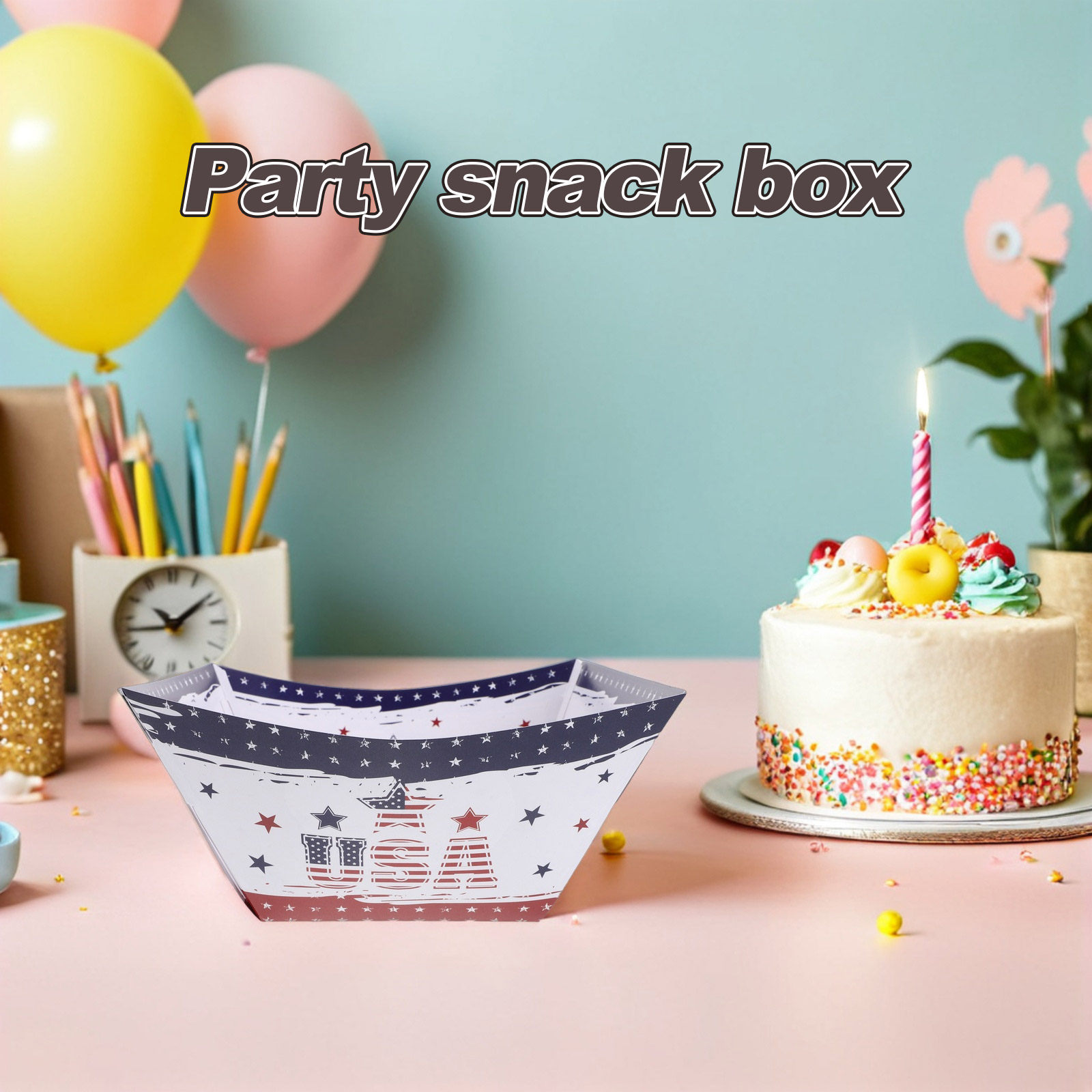 12Pcs Independence Day Party S - Food Snacks Party 评论和价格