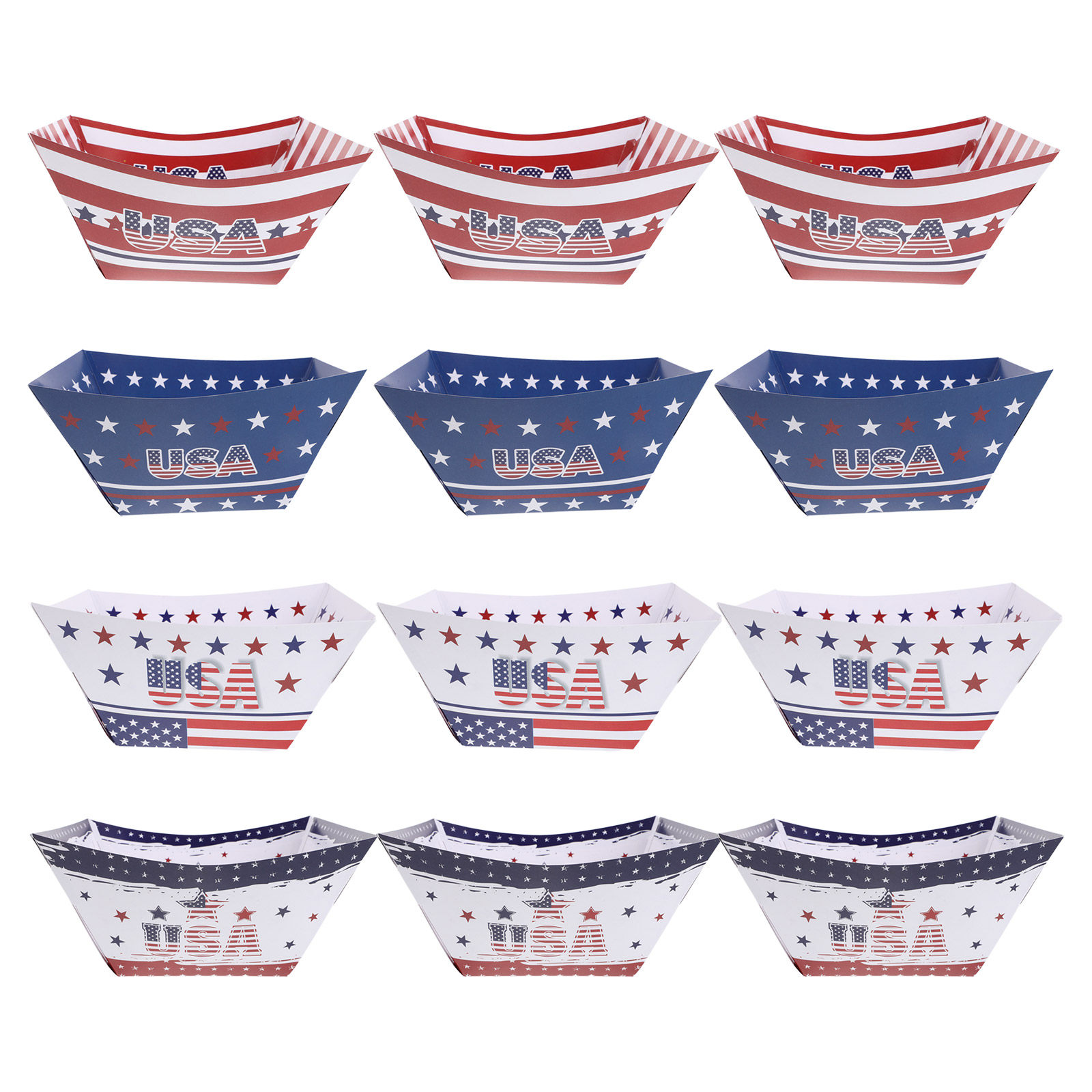 12Pcs Independence Day Party S - Food Snacks Party 评论和价格