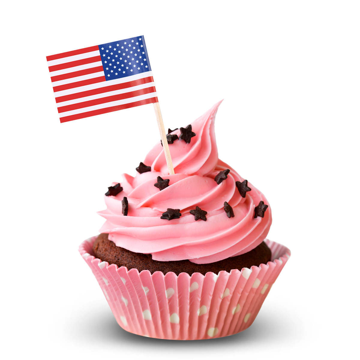 100Pcs American Flag Picks 2.5 - Food Snacks Party 评论和价格