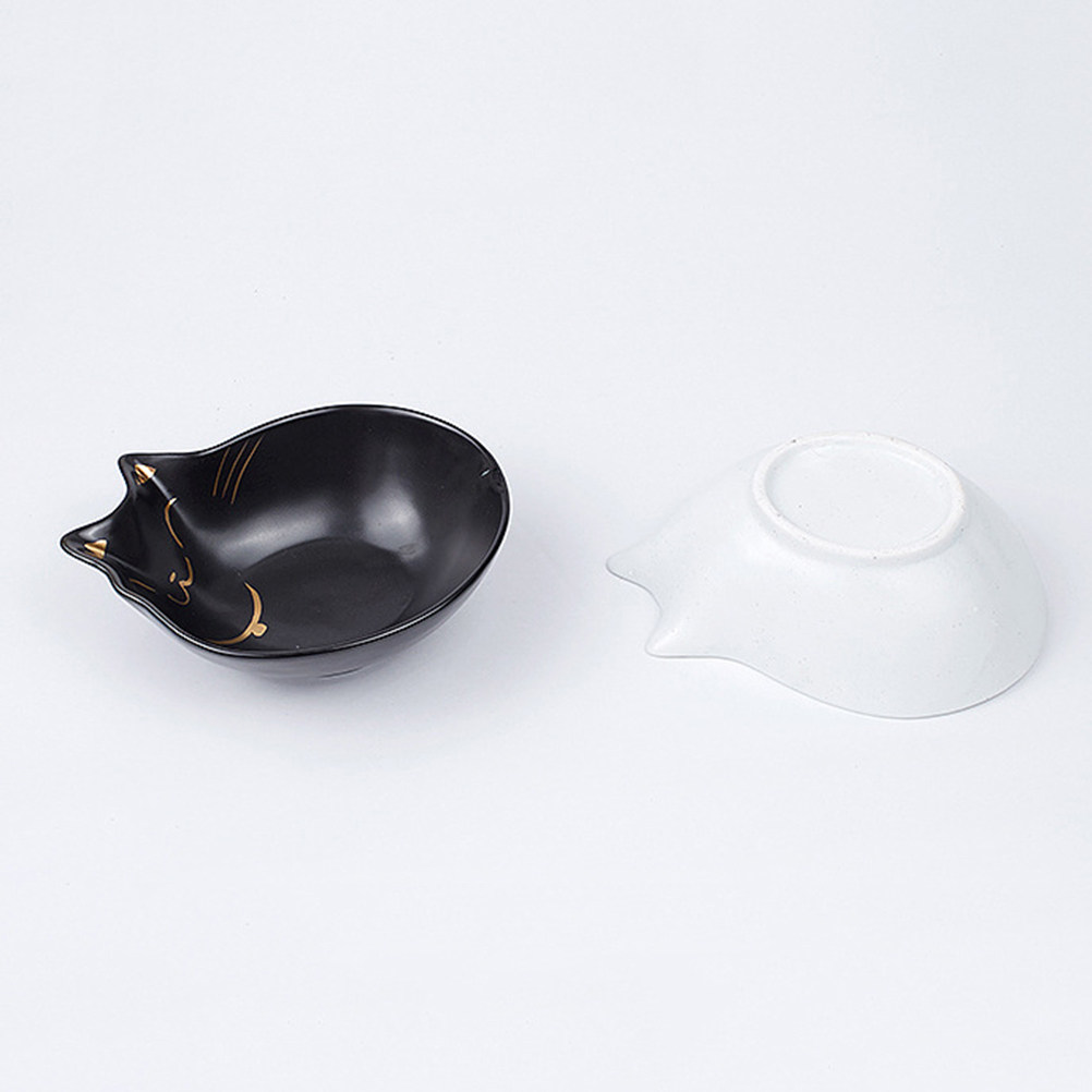 1Pcs Ceramic Cat Bowl Premium  - Food Snacks That Are Green 评论和价格