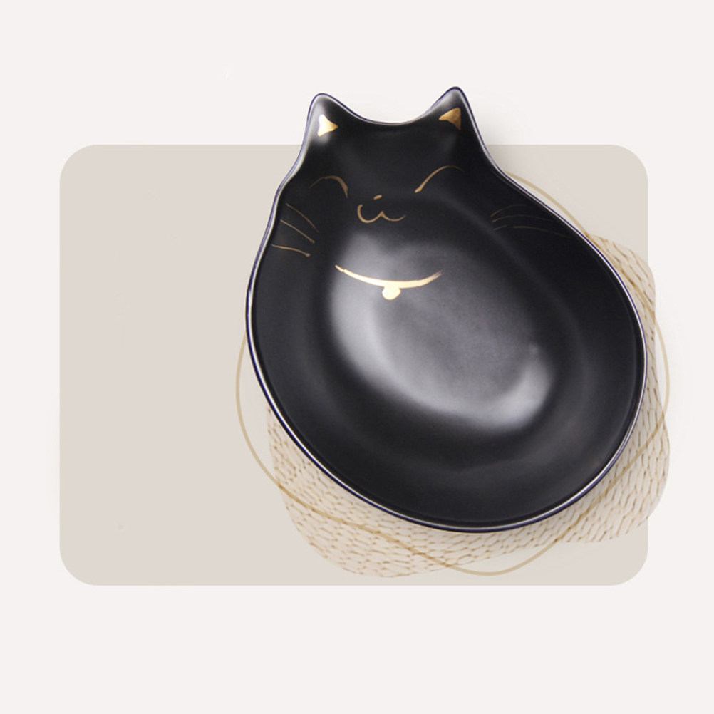 1Pcs Ceramic Cat Bowl Premium  - Food Snacks That Are Green 评论和价格