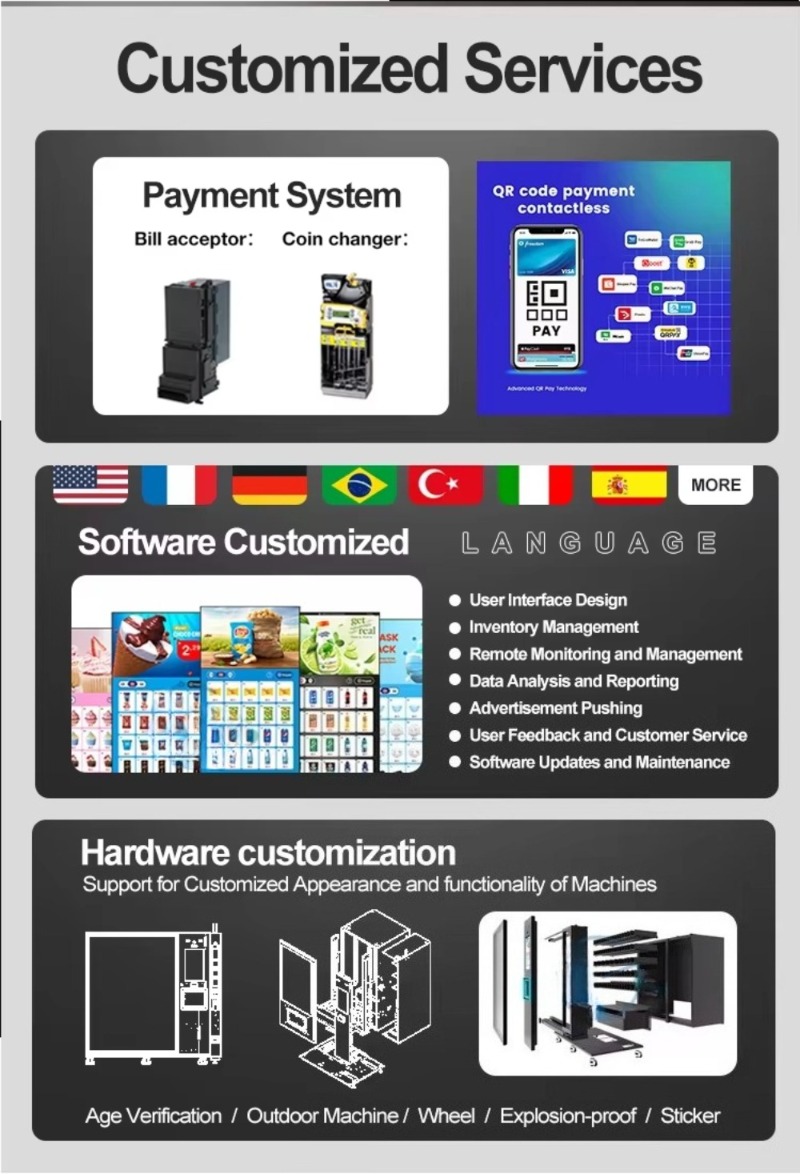 Beverage Vending Machine Comme - Food Snacks Drinks 评论和价格