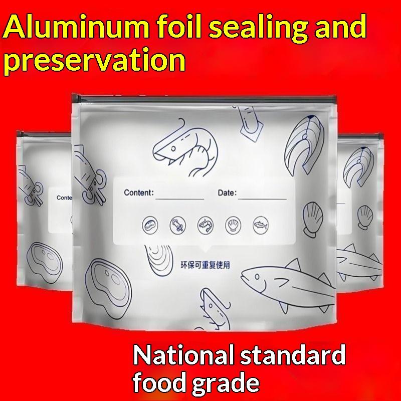 50Pcs Reusable Aluminum Foil F - Food Snacks Label 评论和价格