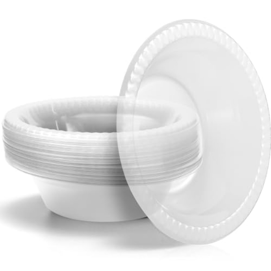 30 Pack 12 oz Disposable Plast - Food Snacks Party 评论和价格
