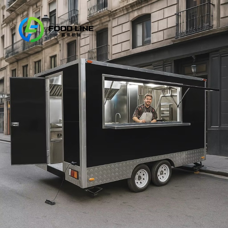 Customized Mobile Kitchen Outd - Food Truck With Snacks 评论和价格
