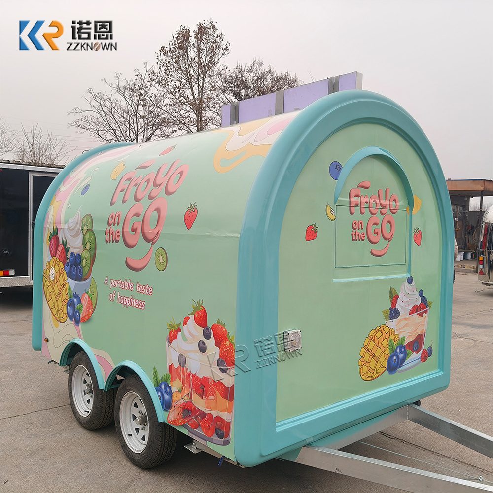 Custom Food Trailer Mobile Kit - Food Truck With Snacks 评论和价格