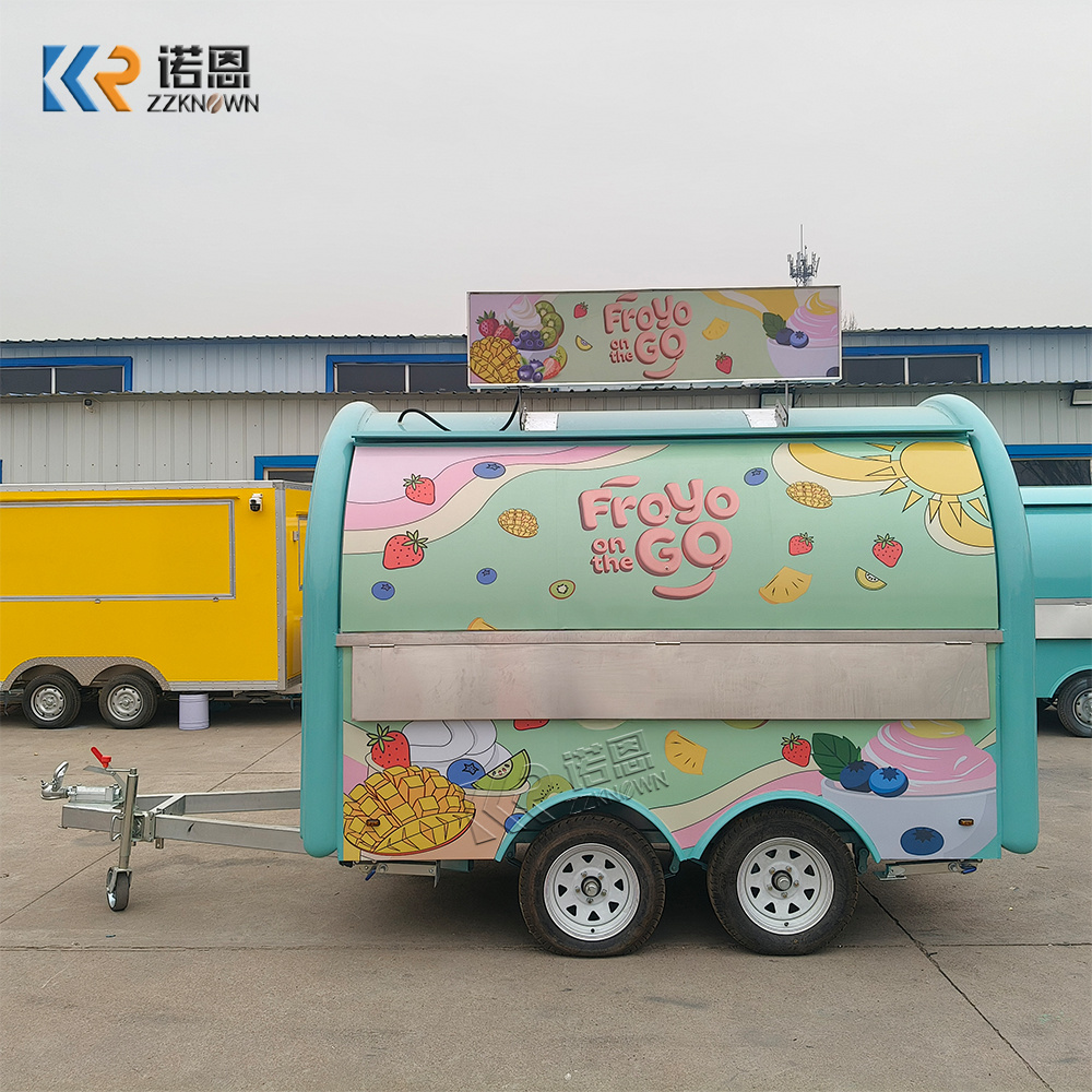Custom Food Trailer Mobile Kit - Food Truck With Snacks 评论和价格